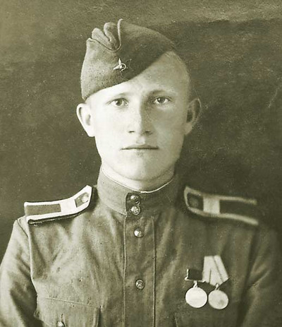 Василий Буркин в 1946 году.